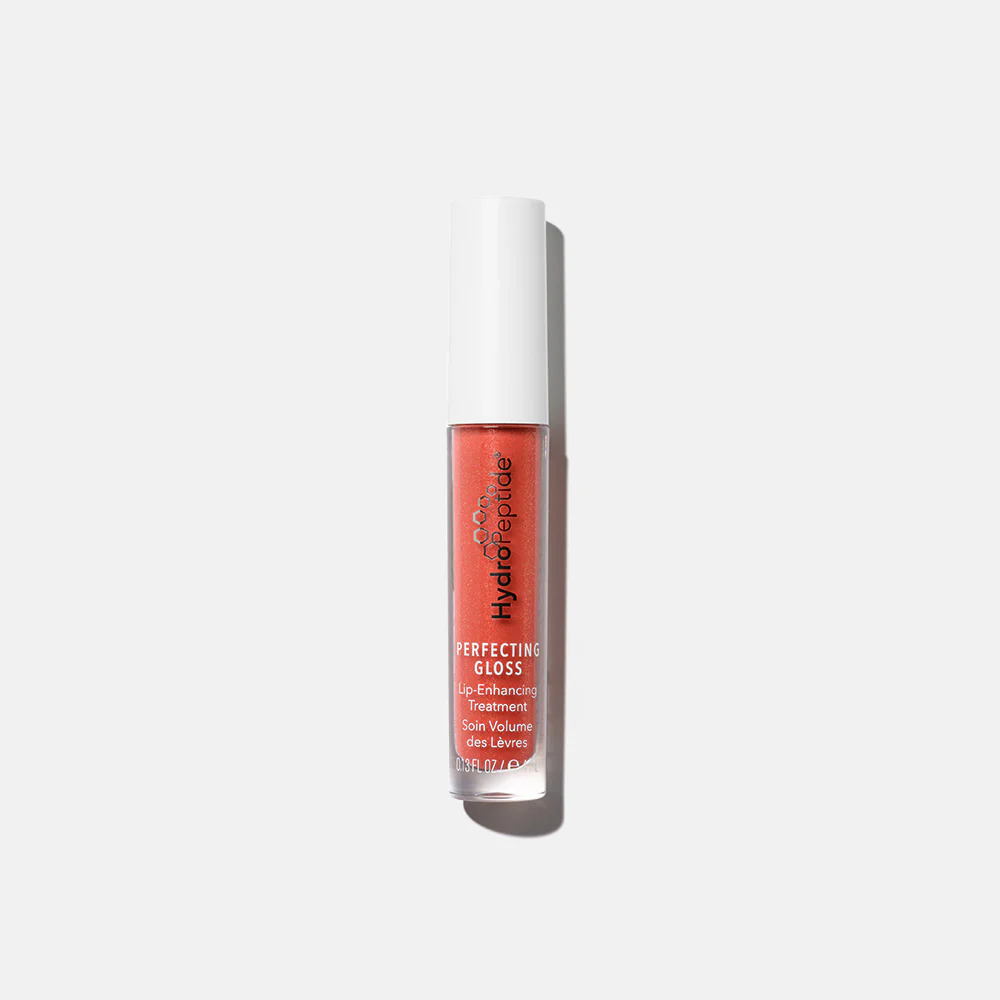Живильний блиск для збільшення об'єму губ HydroPeptide Perfecting Gloss "Santorini Red"
